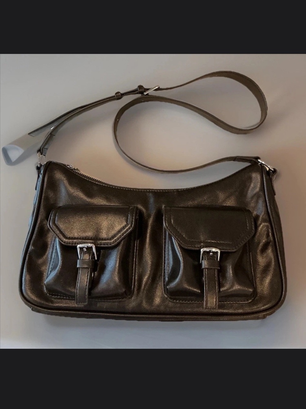 STAND OIL Joey Brown Marron Women's Shoulder/Crossbody Bag -AUTHENTIC-EUC